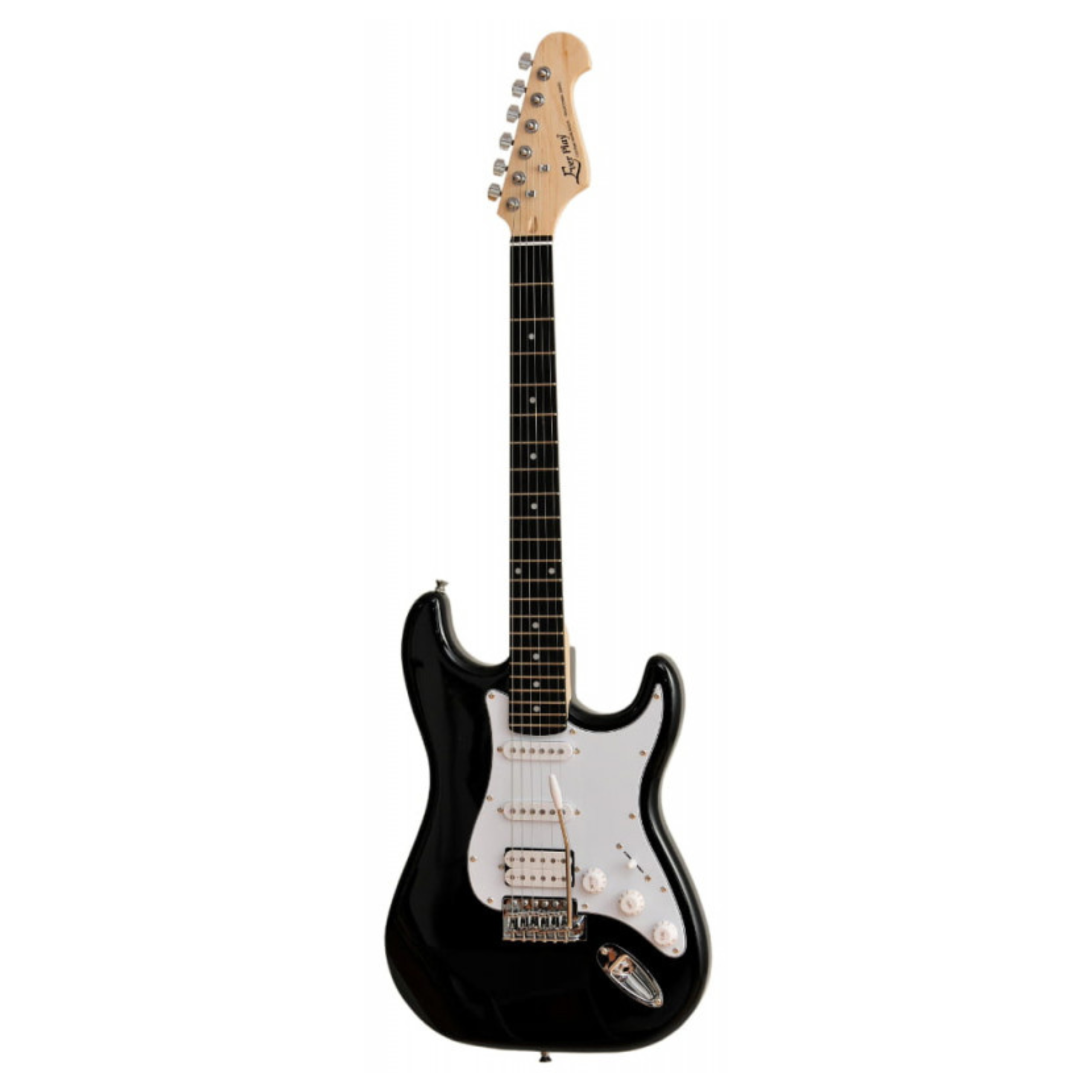 Gitara elektryczna Ever Play ST-2 BK/WH