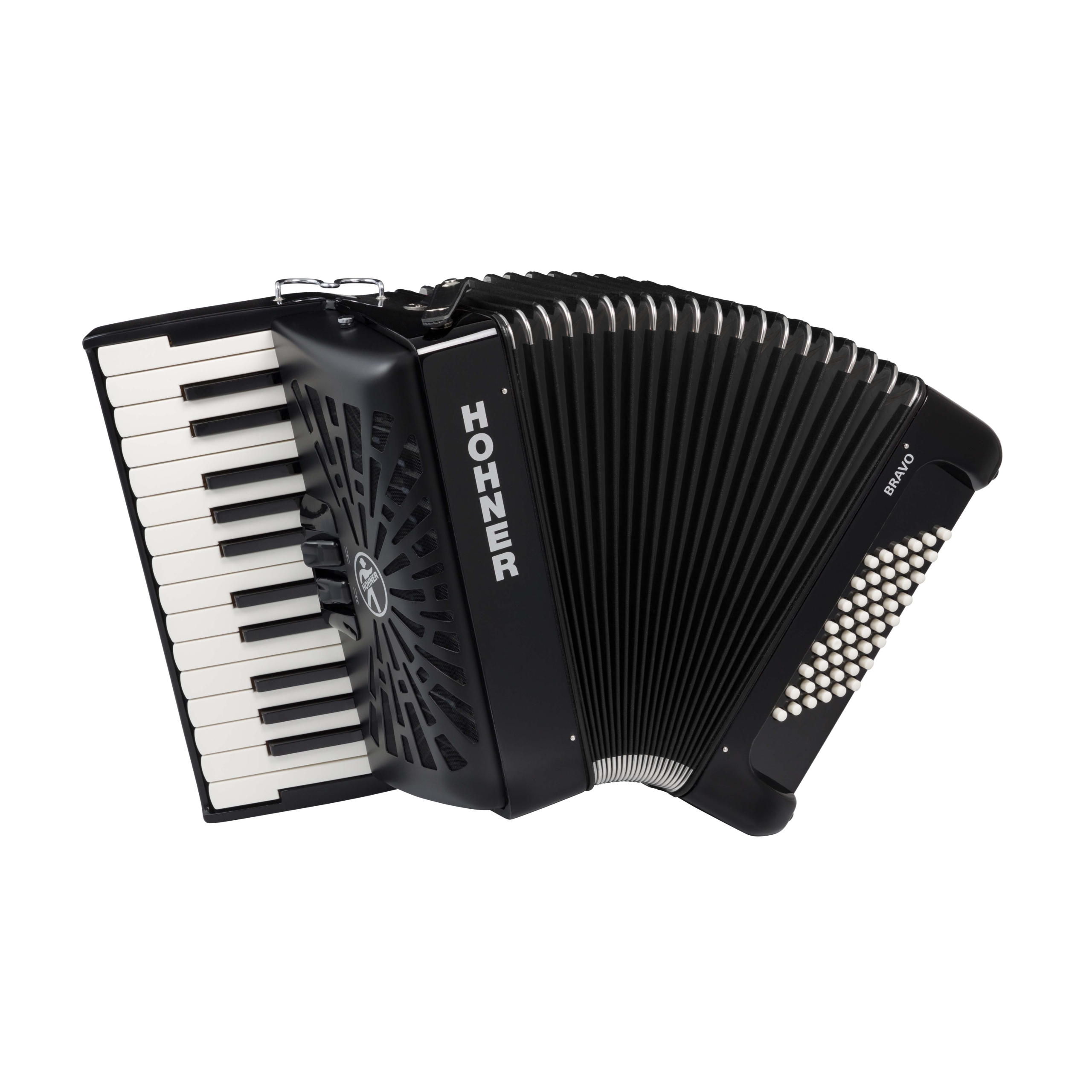 Akordeon Hohner Bravo II 48 Black